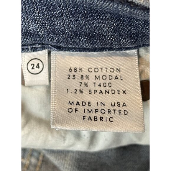 GRLFRND Jeans Size 24 Kendall You Me Against The World Wash Revolve - Picture 7 of 9